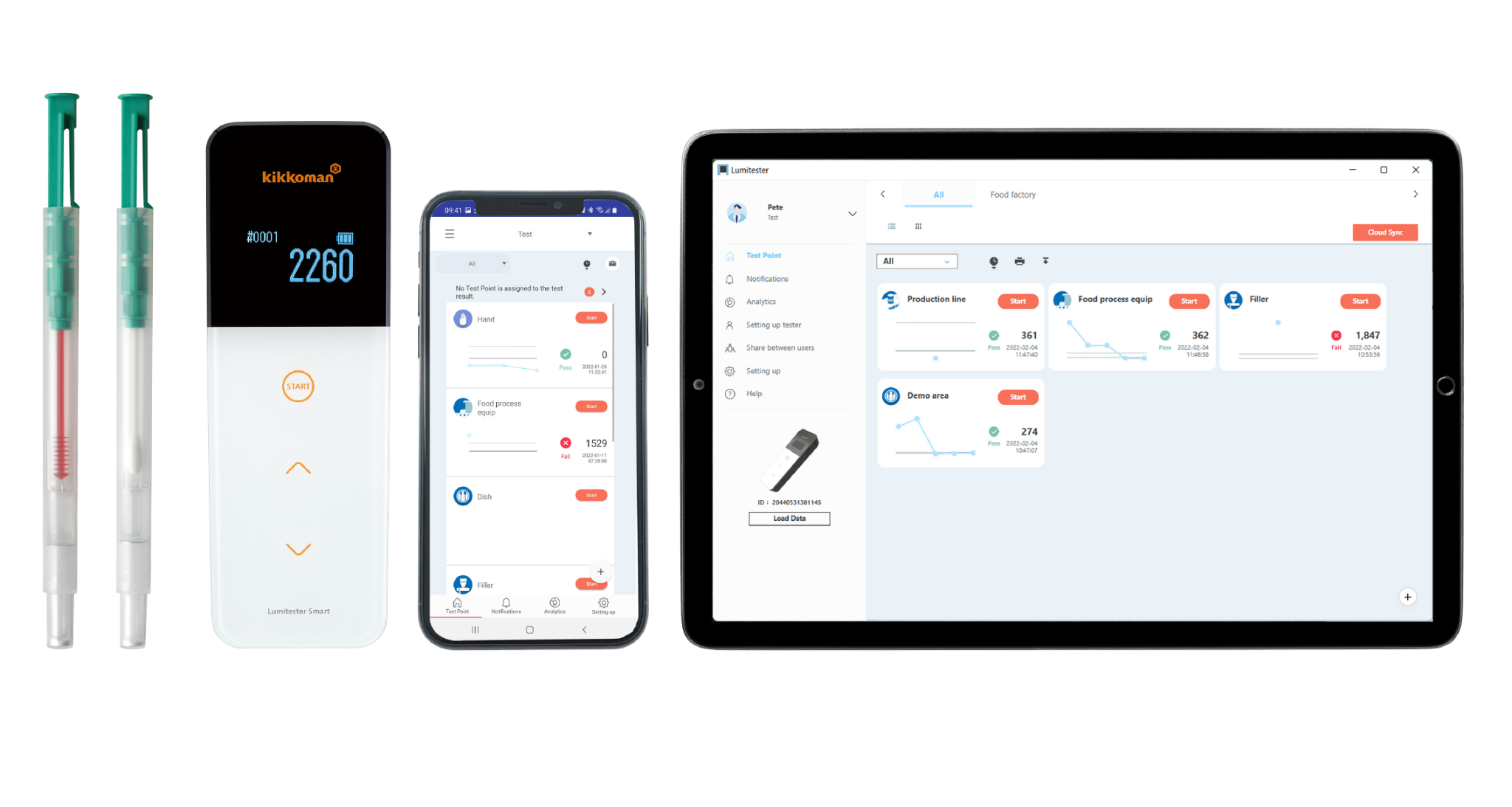Medición con App